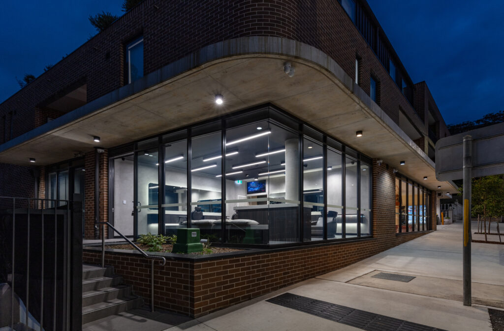 Commercial Lighting at Earlwood: Barber Shop & OL Mates